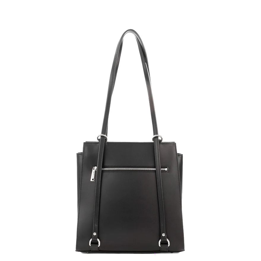 SAC A DOS MULTI-FONCTION LANCASTER SMOOTH NOIR 437-21 NOIR www.solene-maroquinerie.fr 3