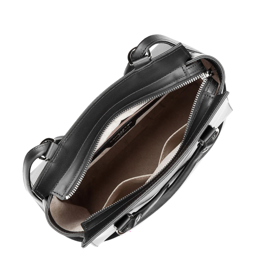 SAC A DOS MULTI-FONCTION LANCASTER SMOOTH NOIR 437-21 NOIR www.solene-maroquinerie.fr 4