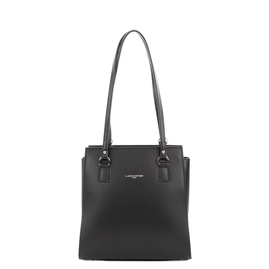 SAC A DOS MULTI-FONCTION LANCASTER SMOOTH NOIR 437-21 NOIR www.solene-maroquinerie.fr