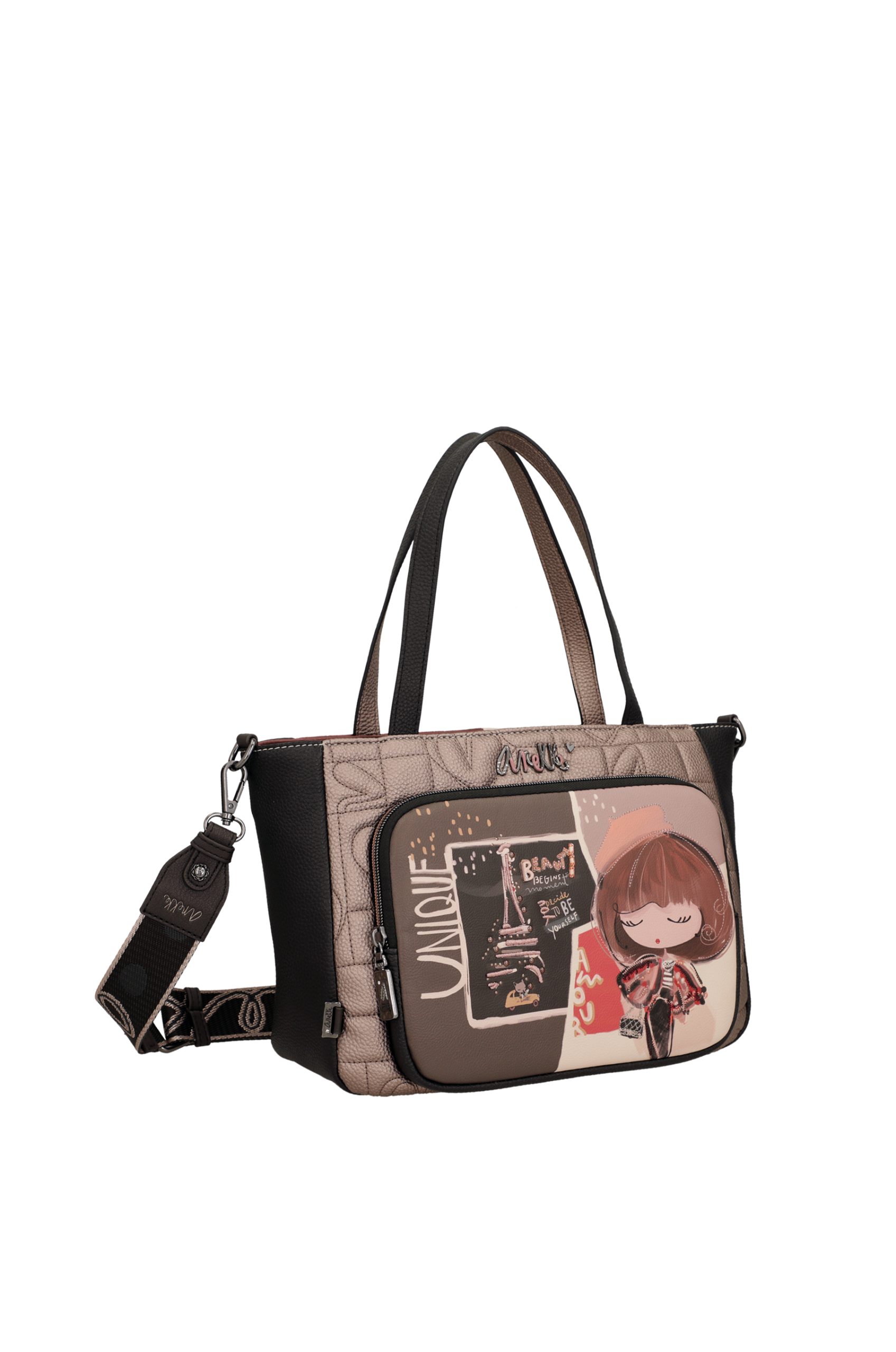 SAC A MAIN AVEC BANDOULIERE ANEKKE MADEMOISELLE – Image 9