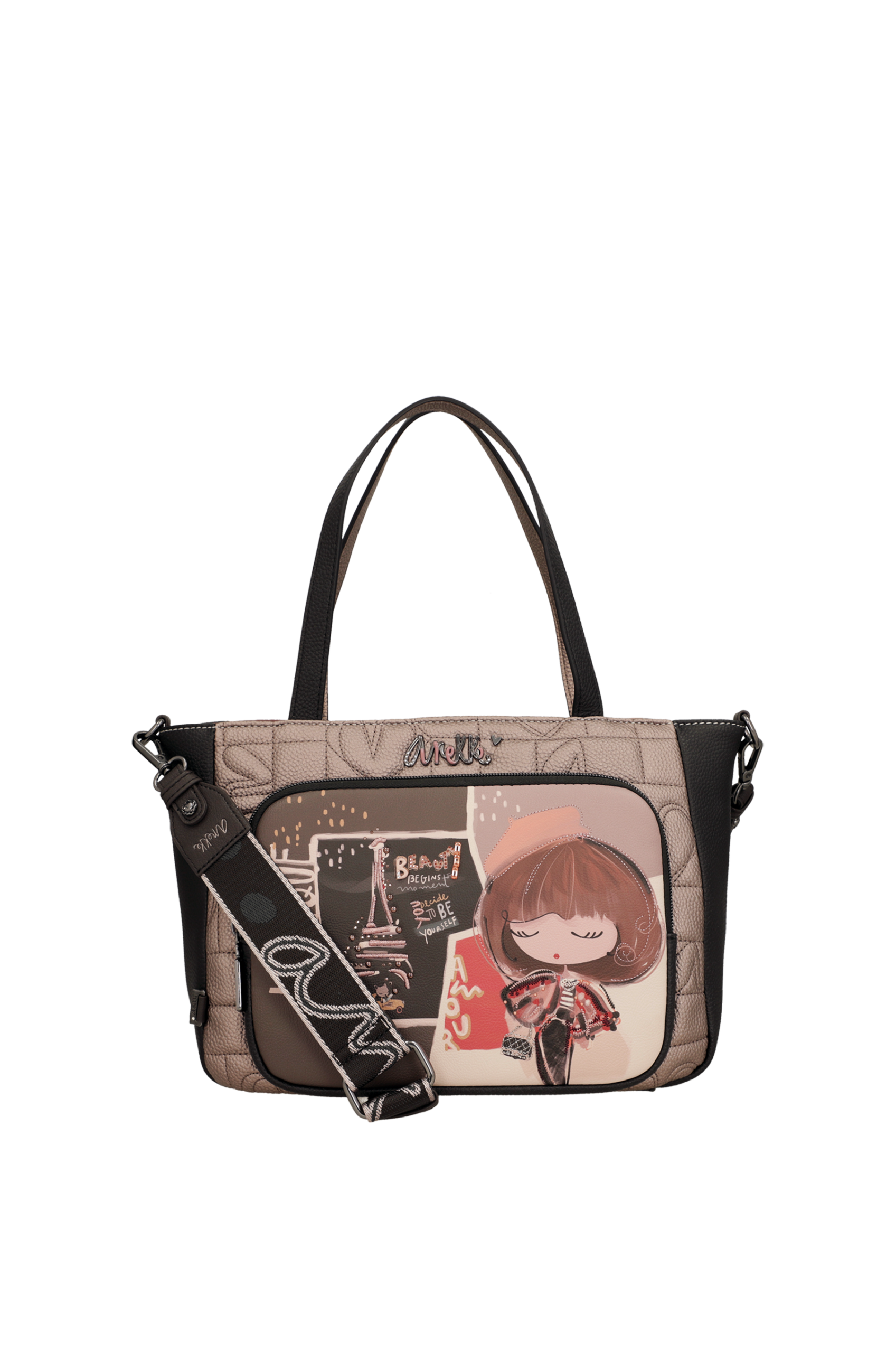 SAC A MAIN AVEC BANDOULIERE ANEKKE MADEMOISELLE – Image 8