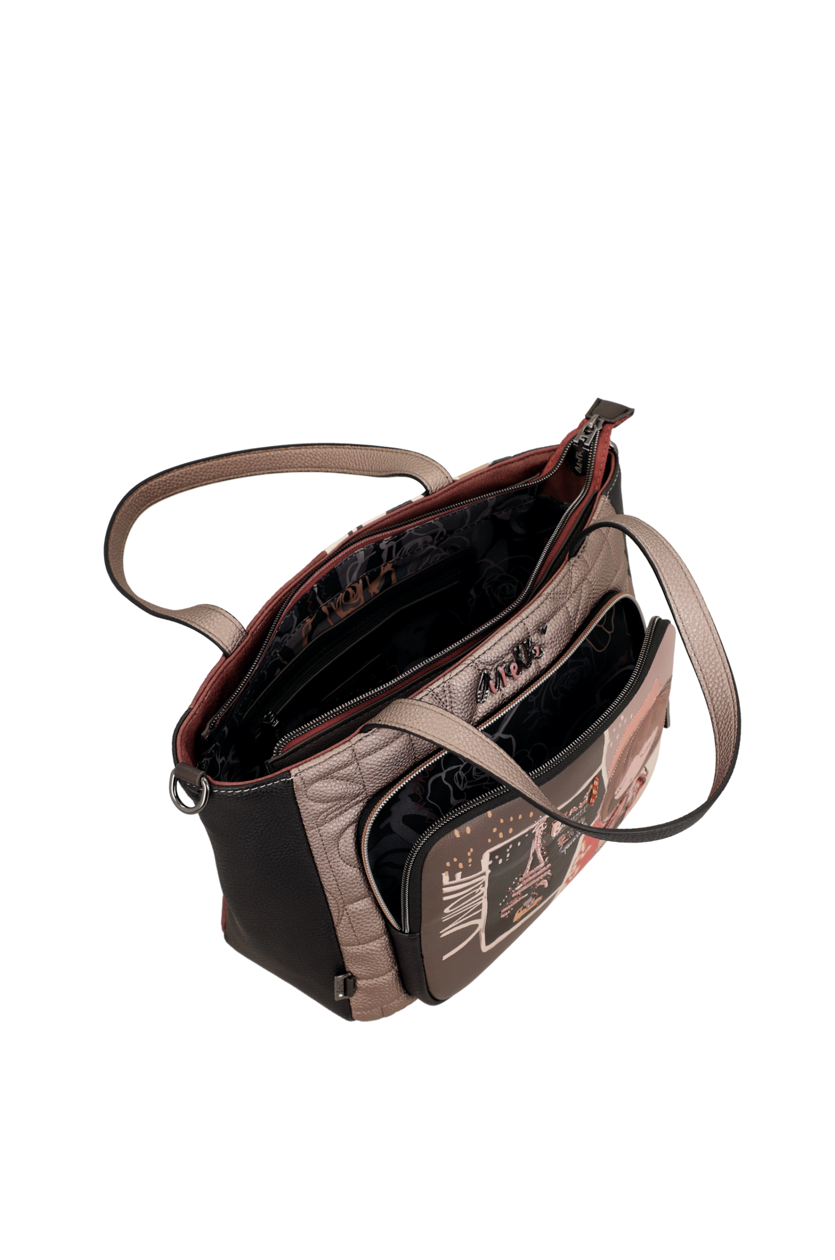 SAC A MAIN AVEC BANDOULIERE ANEKKE MADEMOISELLE – Image 4