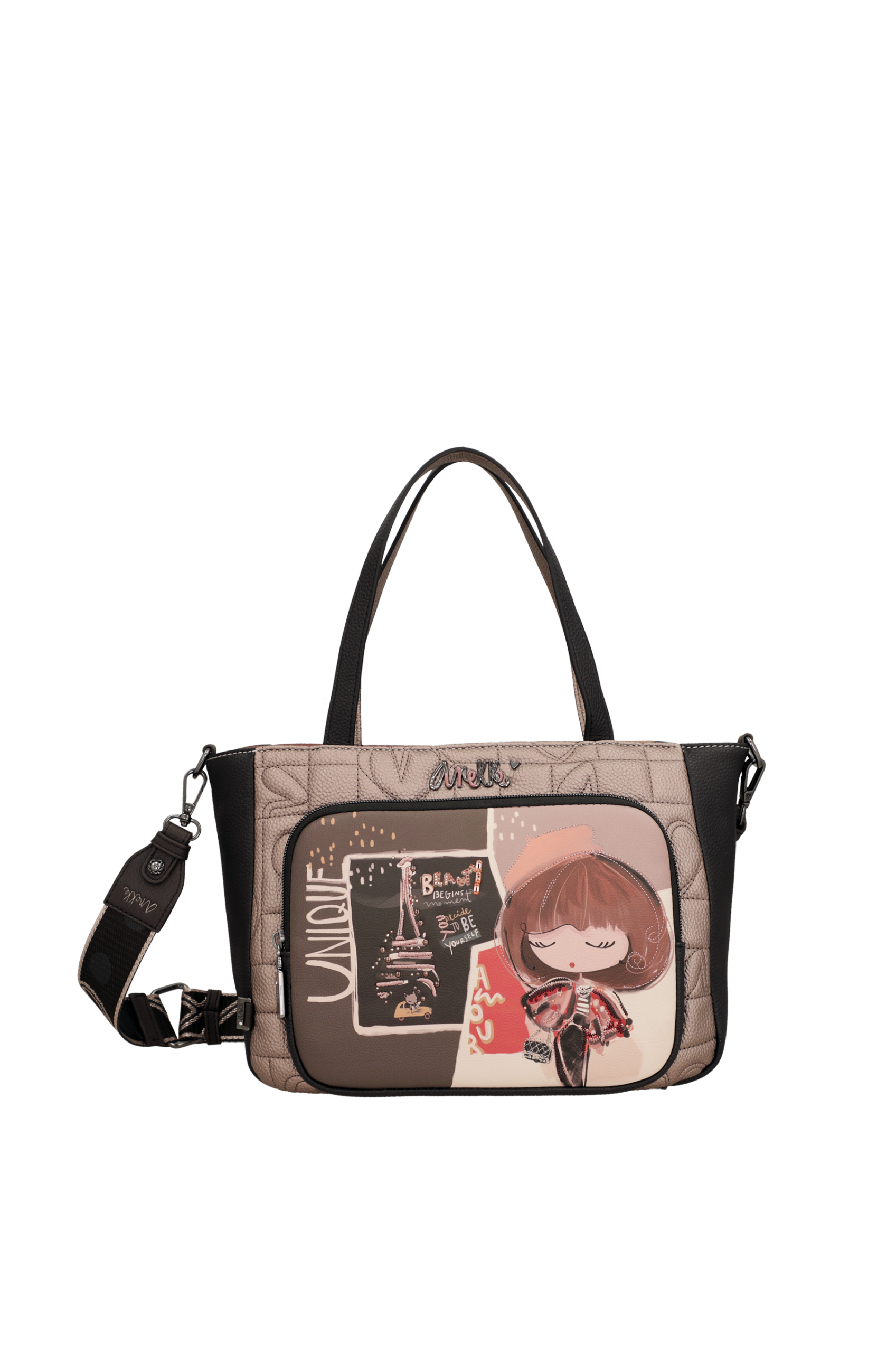 SAC A MAIN AVEC BANDOULIERE ANEKKE MADEMOISELLE