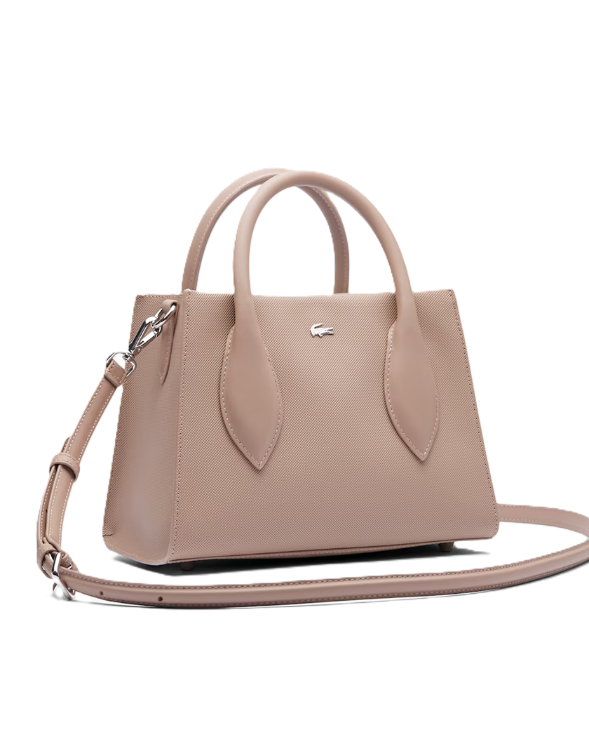 SAC A MAIN LACOSTE DAILY CITY TAUPE NF4761DZ N81 www.solene-maroquinerie.fr 3