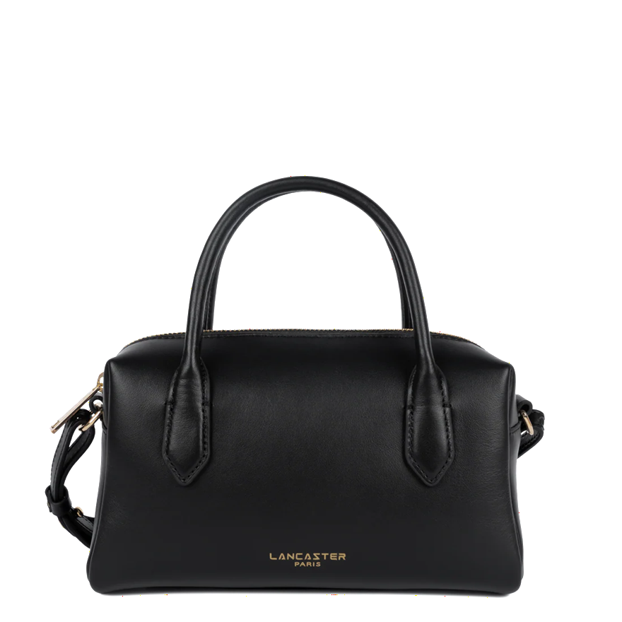 SAC A MAIN LANCASTER DONNA CUBE NOIR 531-127 NOIR www.solene-maroquinerie.fr
