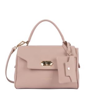 SAC A MAIN LANCASTER MADEMOISELLE GRACE NUDE 572-102 NUDE www.solene-maroquinerie.fr