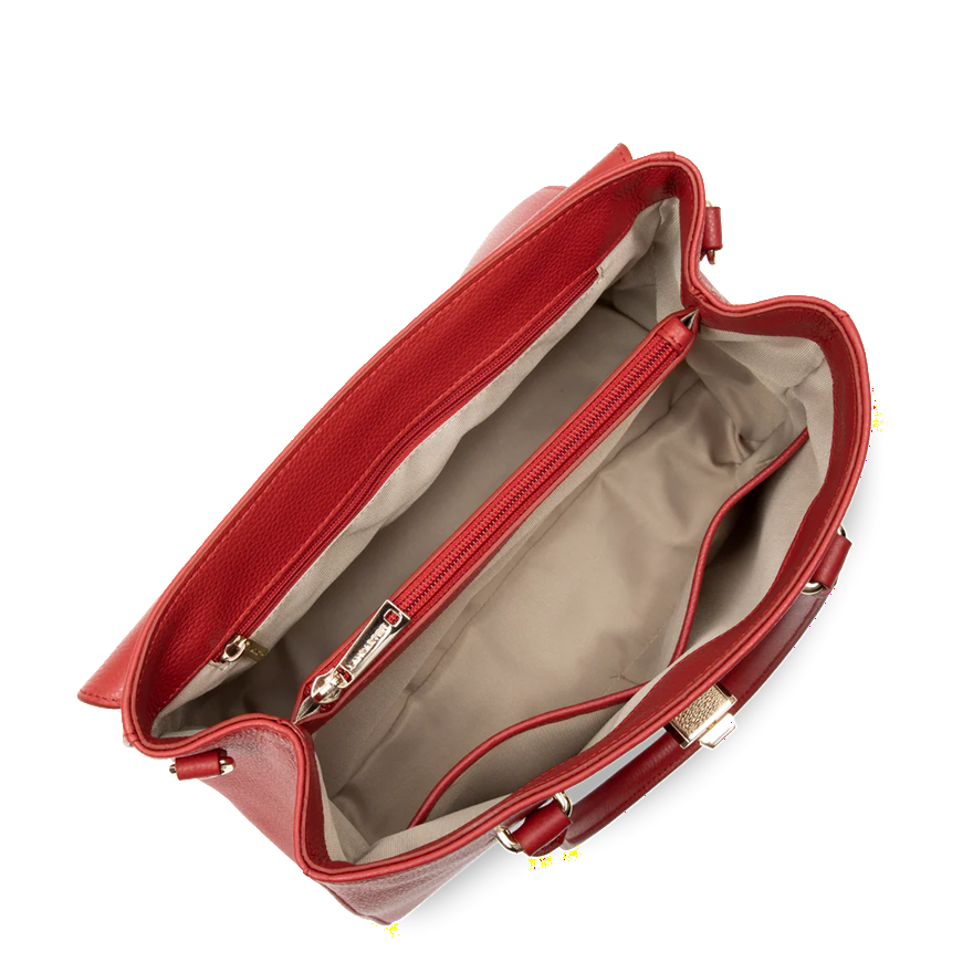 SAC A MAIN LANCASTER MILANO COSMOS ROUGE 547-56 ROUGE www.solene-maroquinerie.fr 4