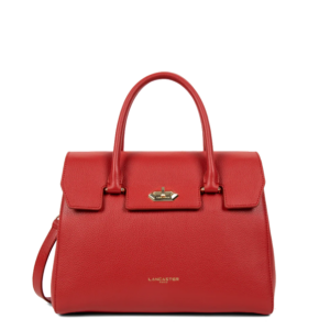 SAC A MAIN LANCASTER MILANO COSMOS ROUGE 547-56 ROUGE www.solene-maroquinerie.fr