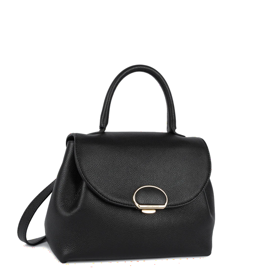 SAC A MAIN LANCASTER MILANO PIA NOIR 547-131 NOIR www.solene-maroquinerie.fr 2