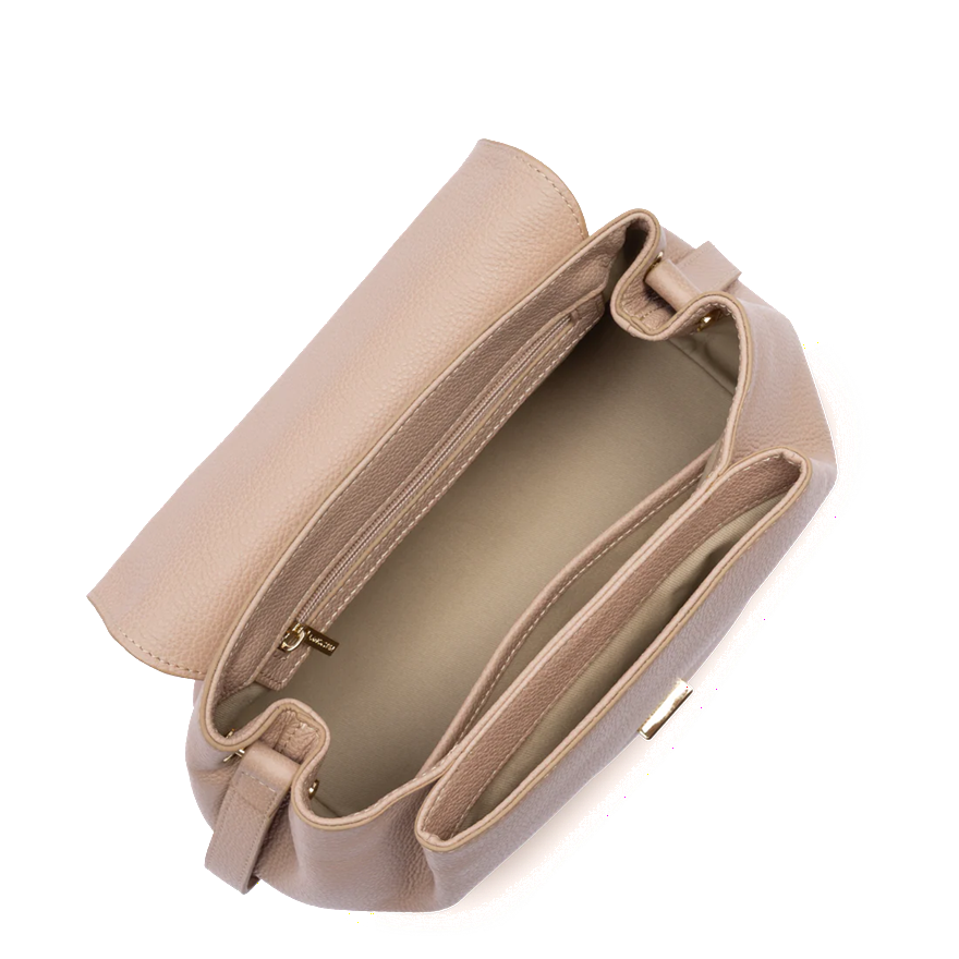 SAC A MAIN LANCASTER MILANO PIA NUDE 547-131 NUDE www.solene-maroquinerie.fr 4