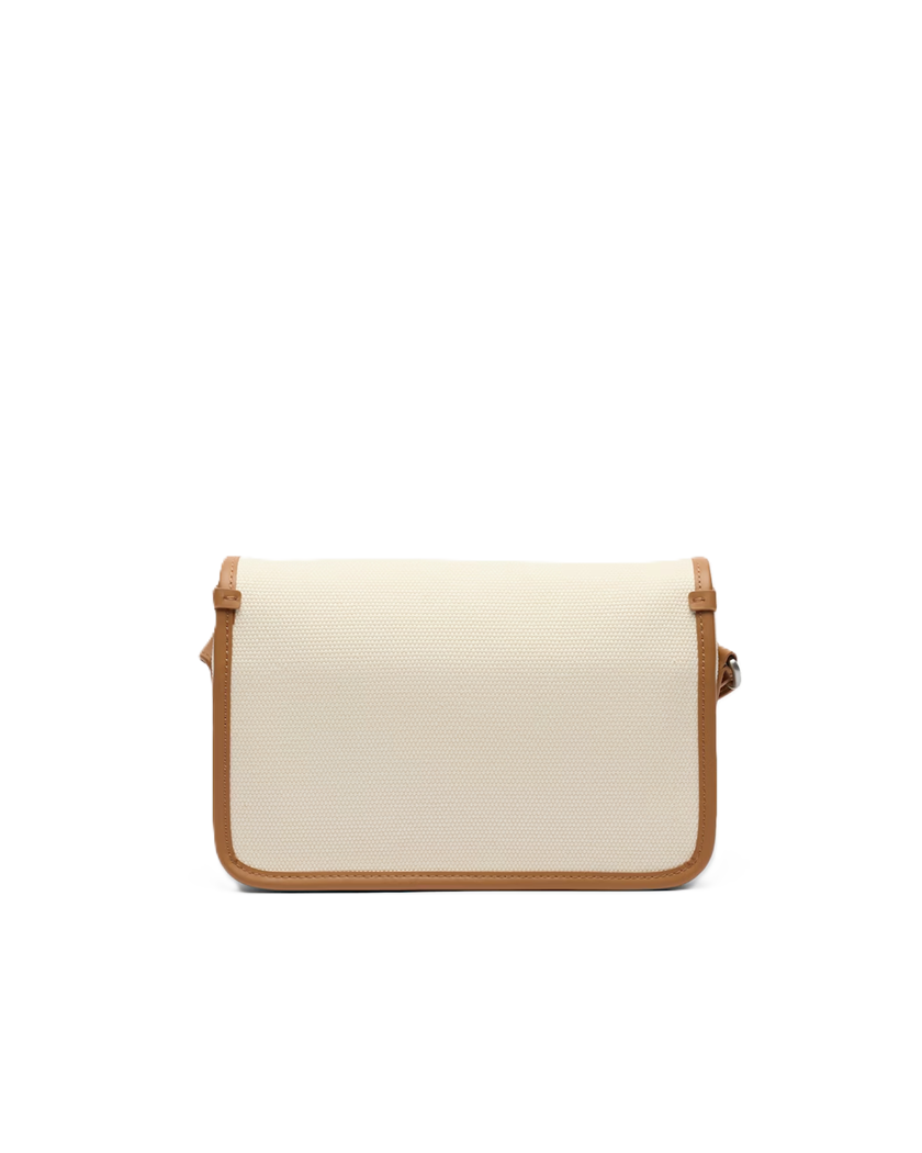 SAC A RABAT LACOSTE HERITAGE CANVAS NATURAL TAN NF4507TD K02 www.solene-maroquinerie.fr 3