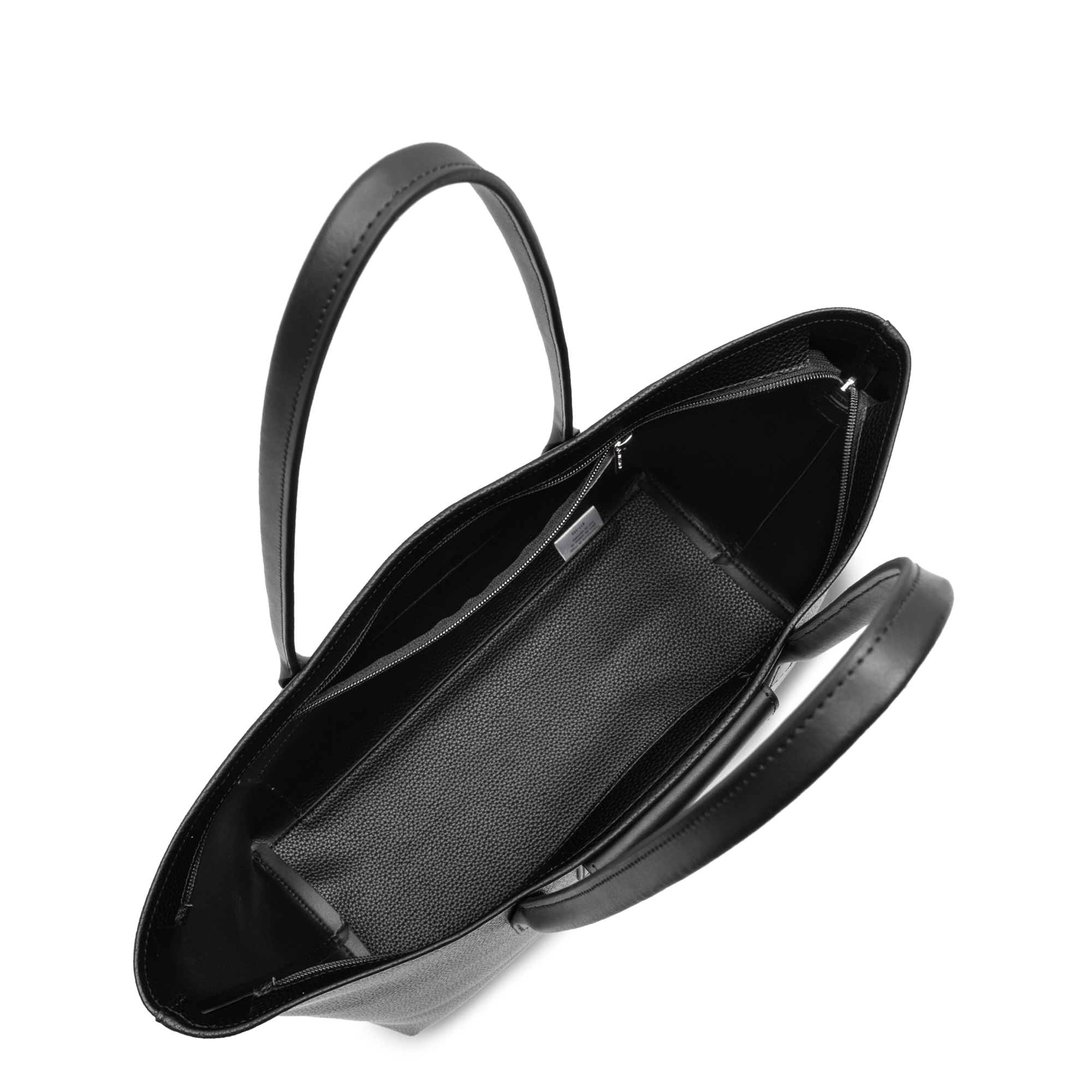 SAC CABAS EPAULE LANCASTER MAYA DOUBLE KBA NOIR 517-103 NOIR www.solene-maroquinerie.fr 4