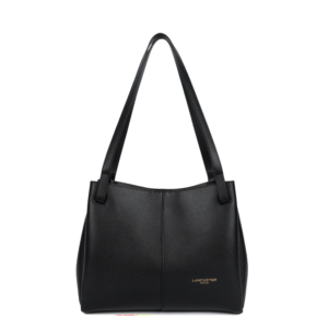 SAC CABAS ÉPAULE LANCASTER SIERRA HAUSS NOIR 538-010 NOIR www.solene-maroquinerie.fr