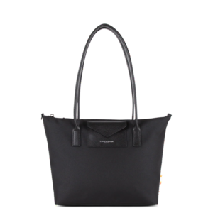 SAC CABAS ÉPAULE LANCASTER SMART KBA NOIR 516-30 NOIR www.solene-maroquinerie.fr