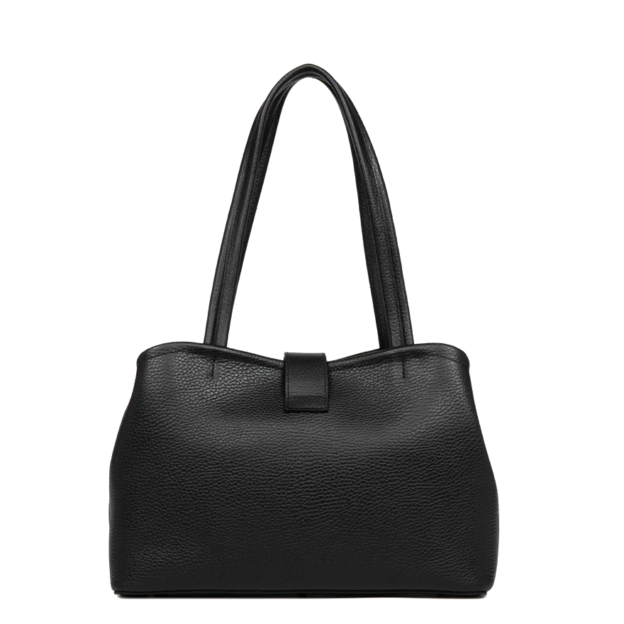 SAC CABAS EPAULE LANCASTER TOP DOUBLE NOIR 470-68-NOIR_IN_NU www.solene-maroquinerie.fr 3
