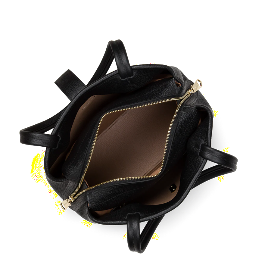 SAC CABAS EPAULE LANCASTER TOP DOUBLE NOIR 470-68-NOIR_IN_NU www.solene-maroquinerie.fr 4