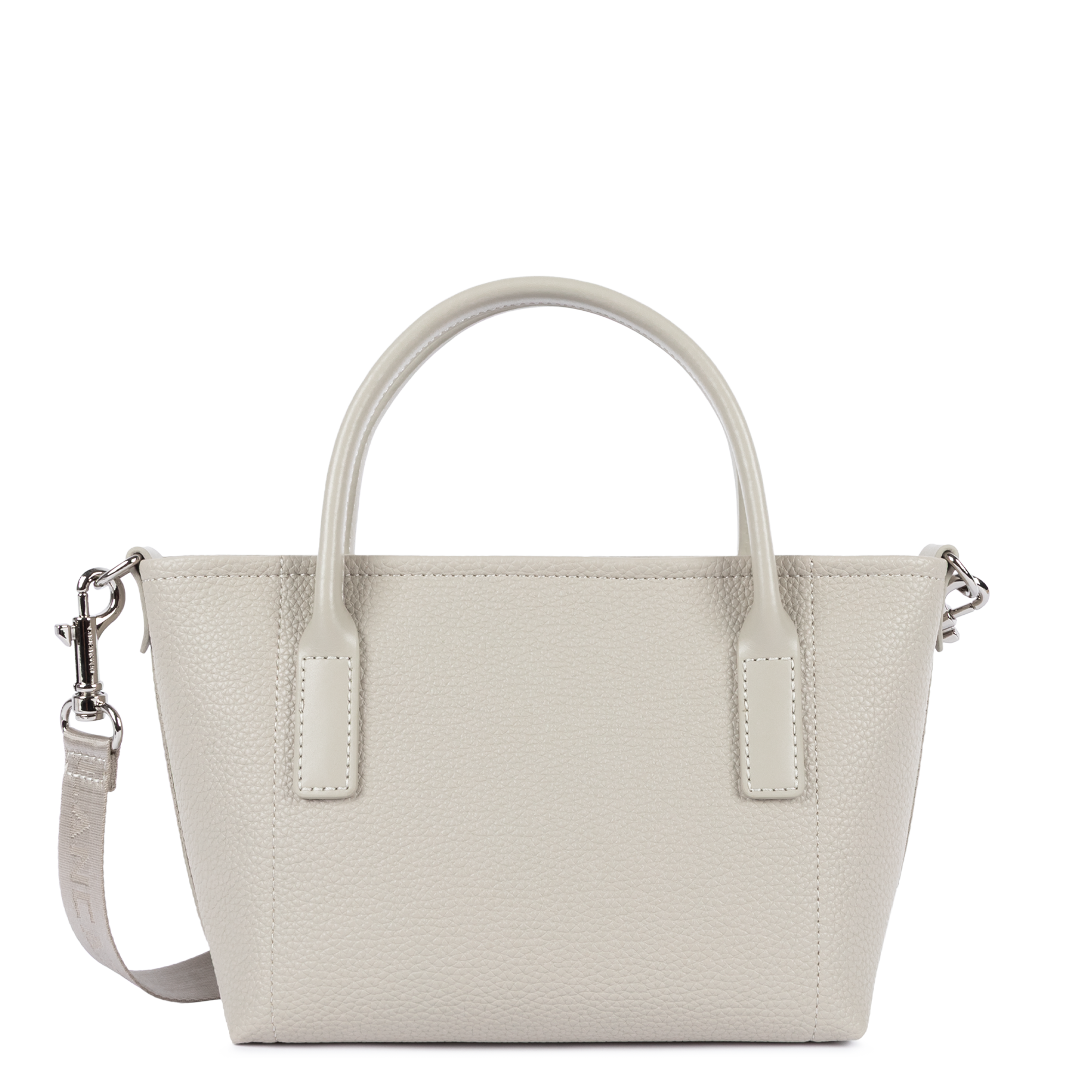 SAC CABAS MAIN ZIPPE LANCASTER MAYA DOUBLE KBA 517-101 IVOIRE www.solene-maroquinerie.fr 3