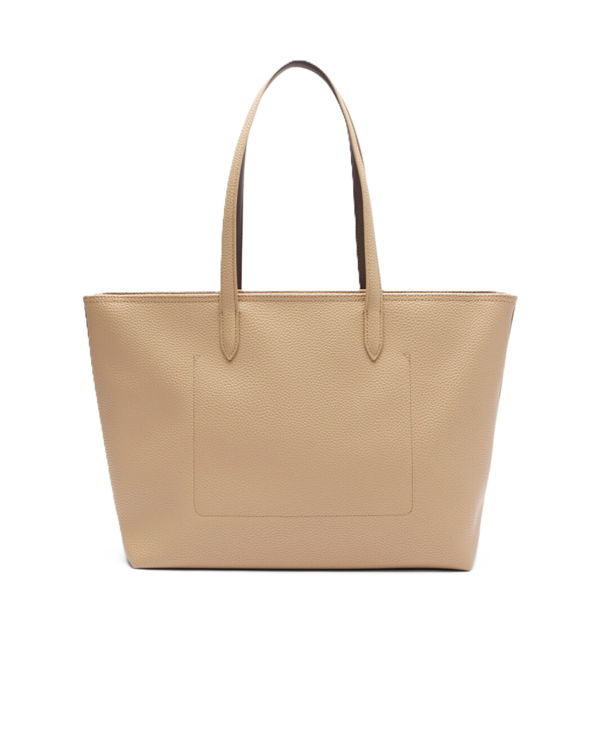 SAC CABAS ZIPPE LACOSTE ANNA VIENNOIS PUCE NF4823AA R39 www.solene-maroquinerie.fr 3