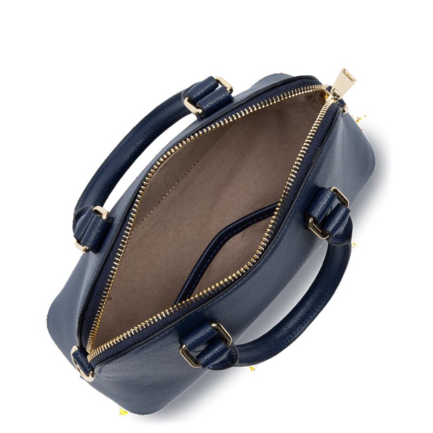 SAC DEMI LUNE LANCASTER SIERRA JIA BLEU FONCÉ 538-002 BLEUFONC www.solene-maroquinerie.fr 4