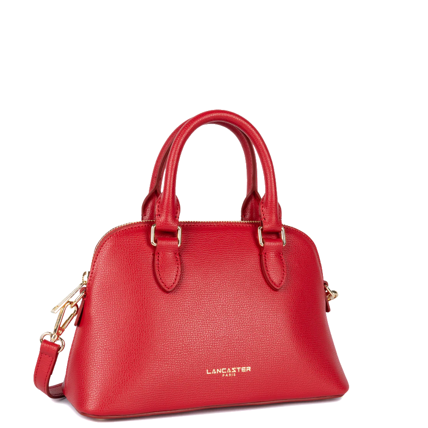 SAC DEMI LUNE LANCASTER SIERRA JIA ROUGE 538-002 ROUGE www.solene-maroquinerie.fr 2