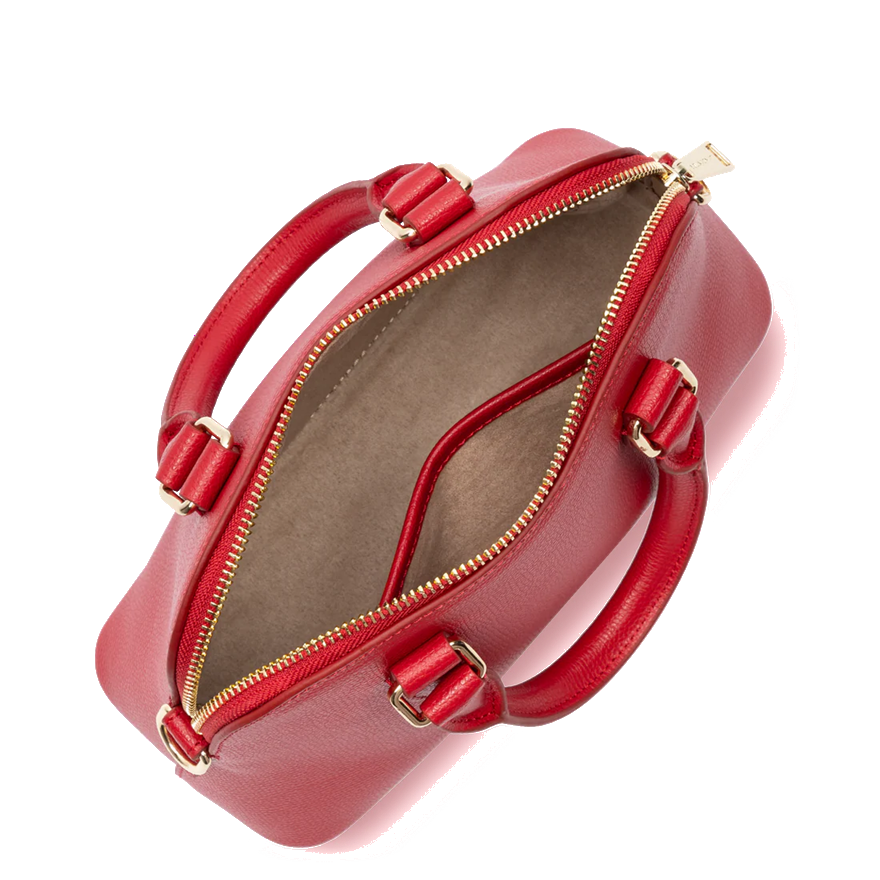 SAC DEMI LUNE LANCASTER SIERRA JIA ROUGE 538-002 ROUGE www.solene-maroquinerie.fr 4