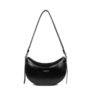 SAC DEMI LUNE LANCASTER SUAVE ACE NOIR 433-28 NOIR www.solene-maroquinerie.fr
