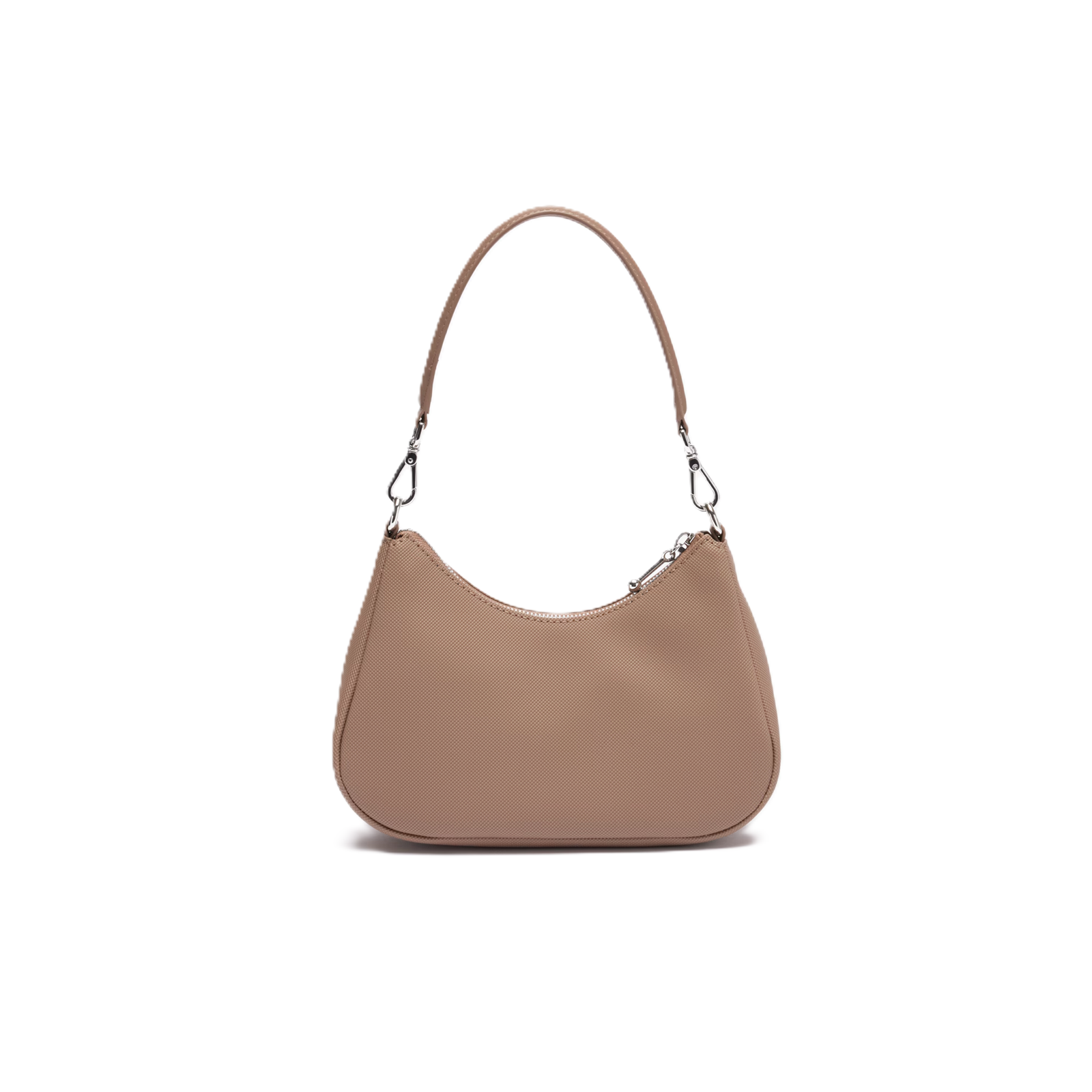 SAC EPAULE LACOSTE DAILY CITY TAUPE NF4756DZ N81 www.solene-maroquinerie.fr 4