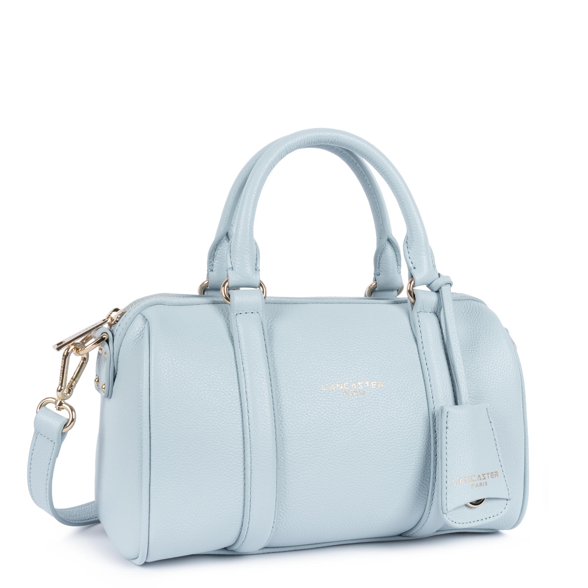 SAC POLOCHON LANCASTER MILANO ANA BLEU FUMÉ 547-102 BLEUFUME www.solene-maroquinerie.fr 2