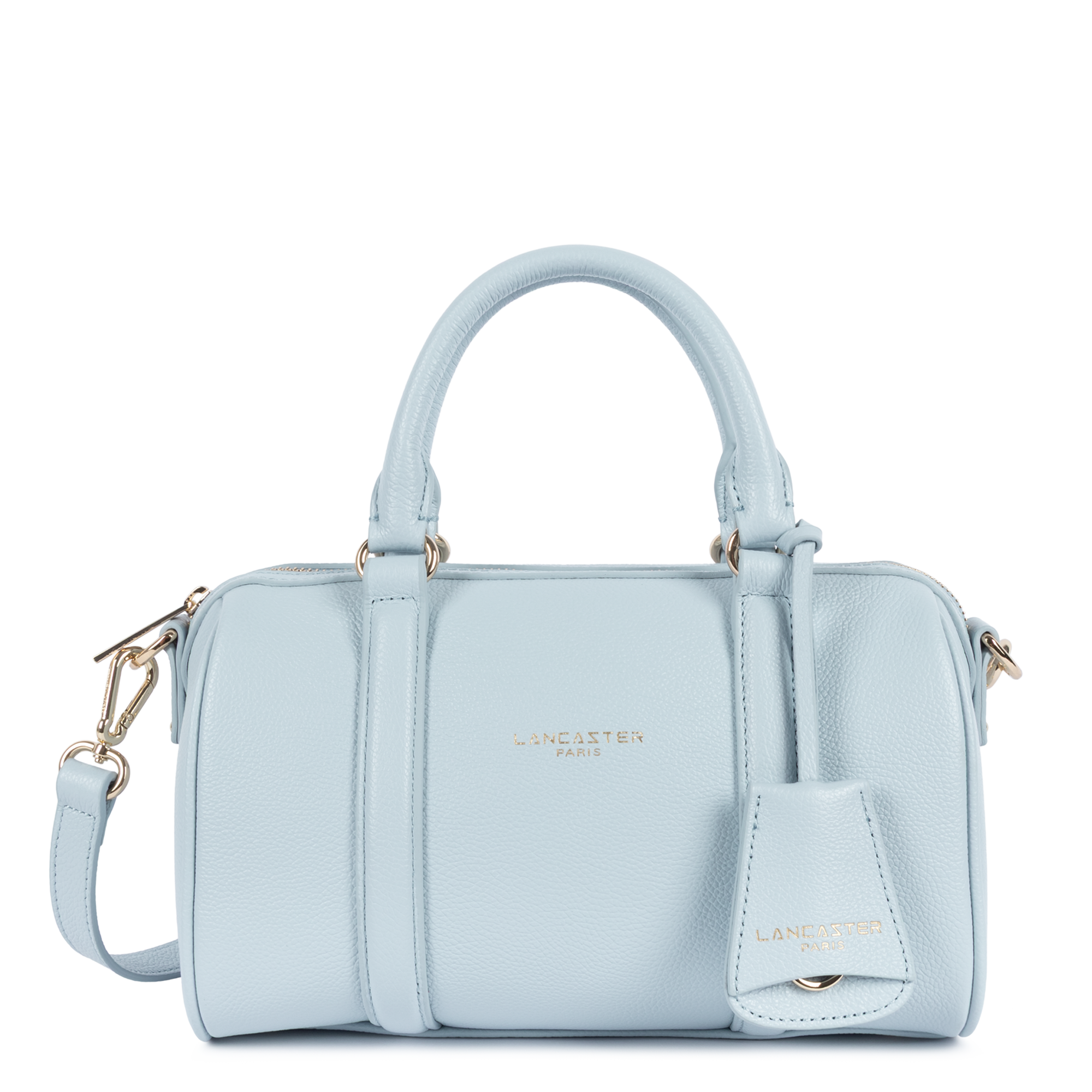 SAC POLOCHON LANCASTER MILANO ANA BLEU FUMÉ 547-102 BLEUFUME www.solene-maroquinerie.fr