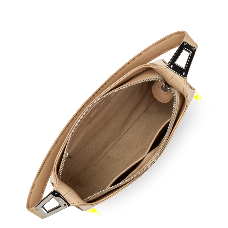 SAC RECTANGLE LANCASTER SUAVE ACE BEIGE FONCÉ 433-20 BEIGEFONCE www.solene-maroquinerie.fr 4