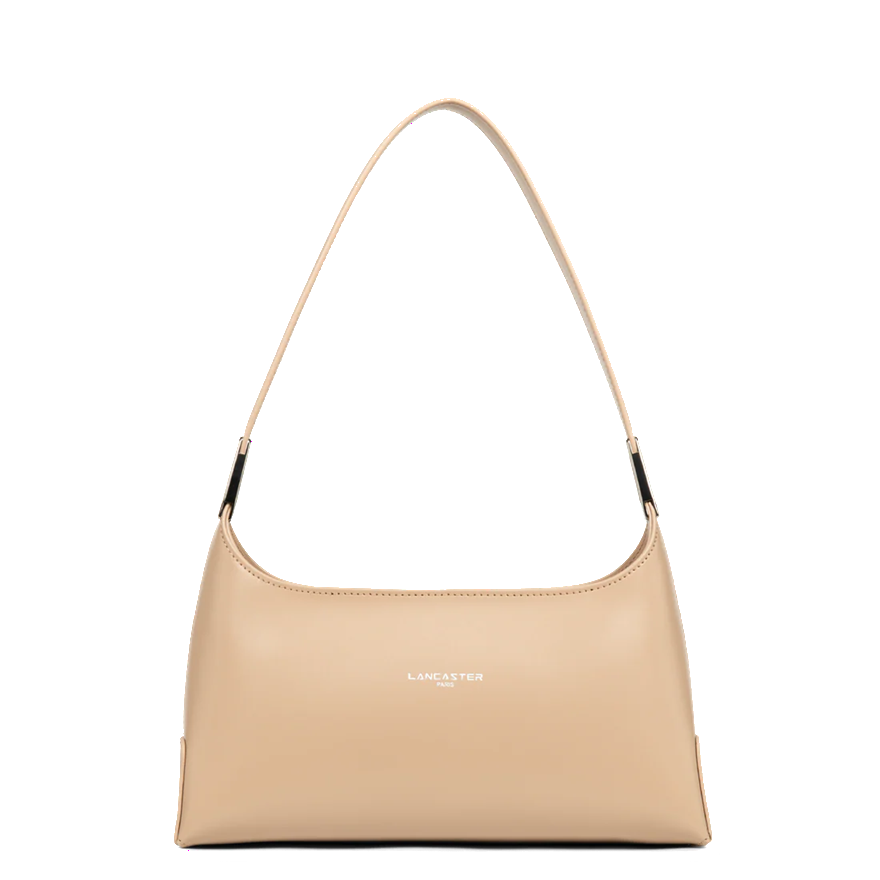 SAC RECTANGLE LANCASTER SUAVE ACE BEIGE FONCÉ 433-20 BEIGEFONCE www.solene-maroquinerie.fr