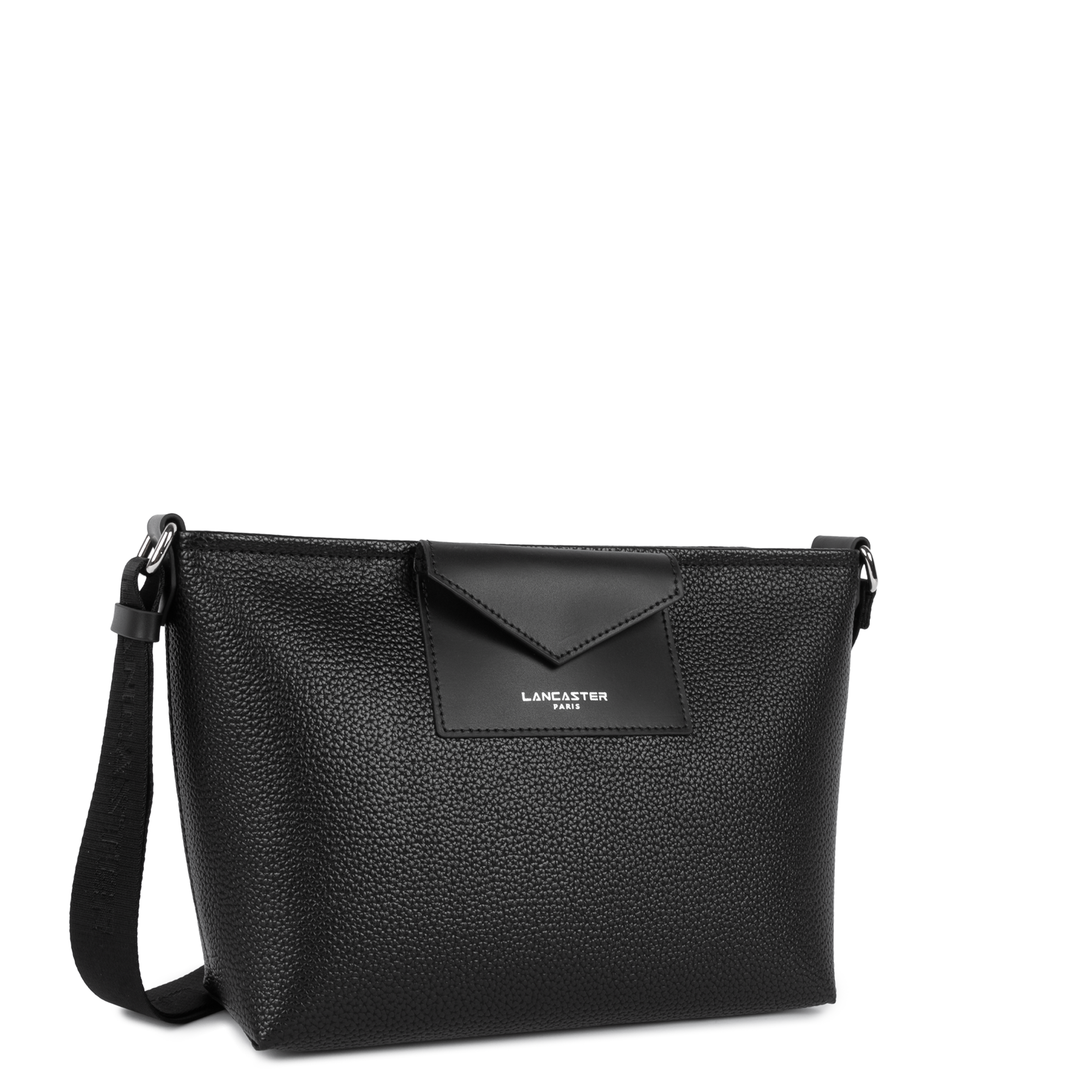 SAC TROTTEUR LANCASTER MAYA DOUBLE KBA NOIR 517-105 NOIR www.solene-maroquinerie.fr 2