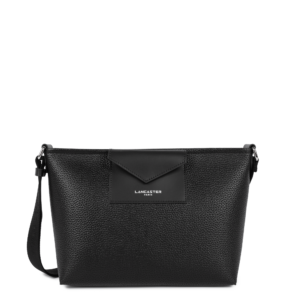 SAC TROTTEUR LANCASTER MAYA DOUBLE KBA NOIR 517-105 NOIR www.solene-maroquinerie.fr