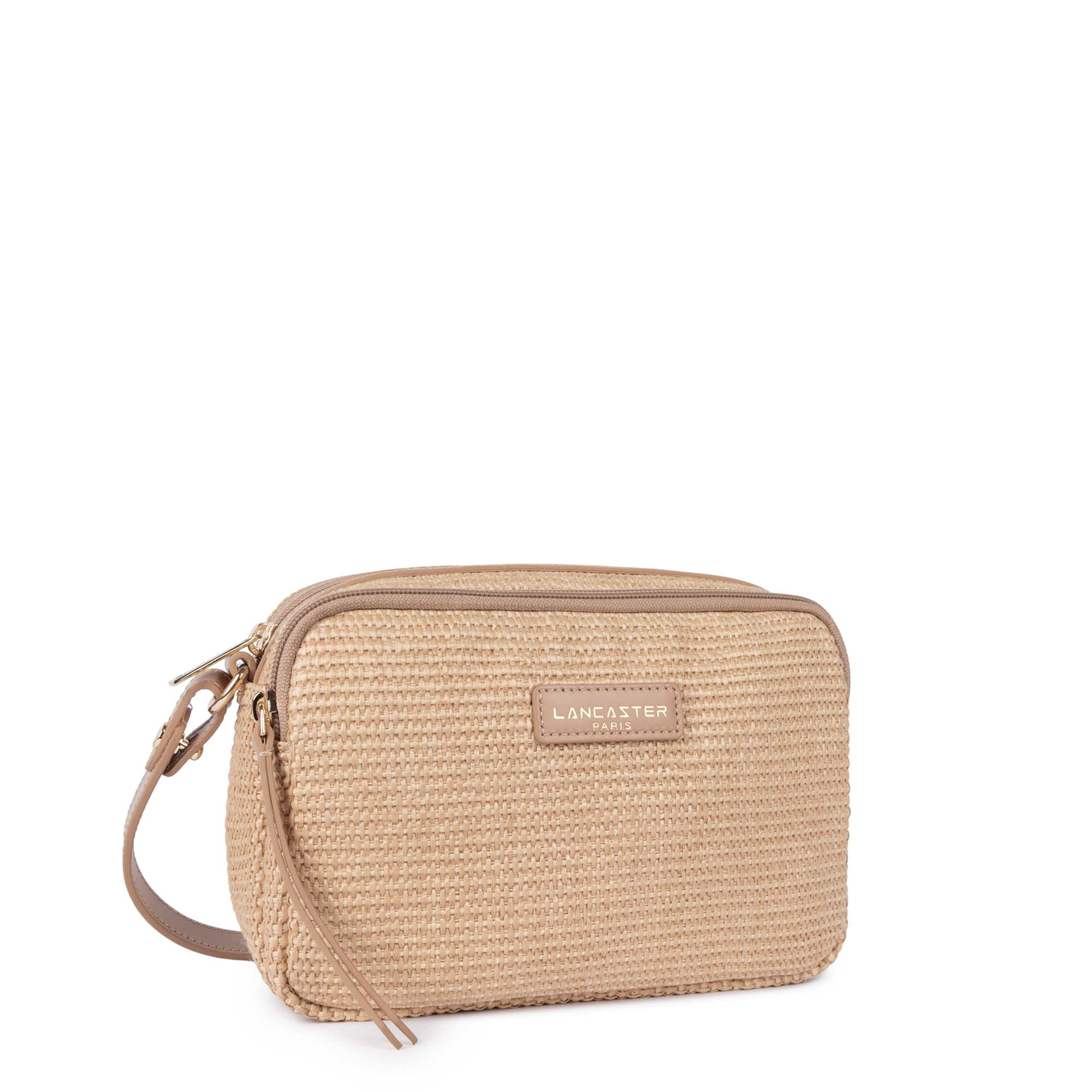 SAC TROTTEUR LANCASTER MINI OSIER NATUREL 518-071 NATUREL www.solene-maroquinerie.fr 2
