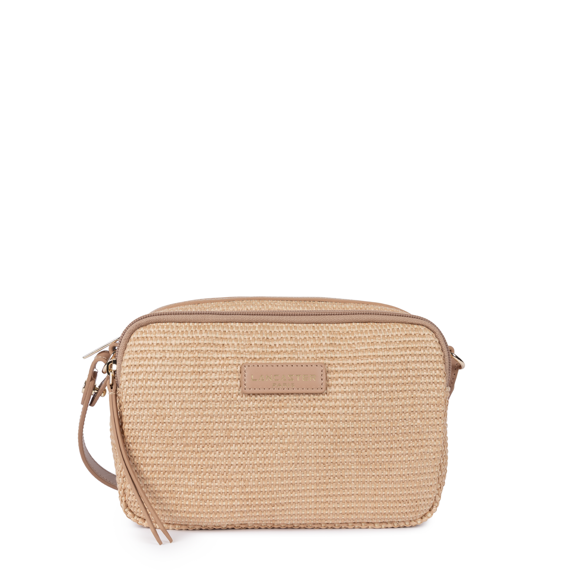 SAC TROTTEUR LANCASTER MINI OSIER NATUREL 518-071 NATUREL www.solene-maroquinerie.fr
