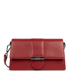 SAC TROTTEUR LANCASTER PARIS ILY CARMIN 531-017 CARMIN www.solene-maroquinerie.fr
