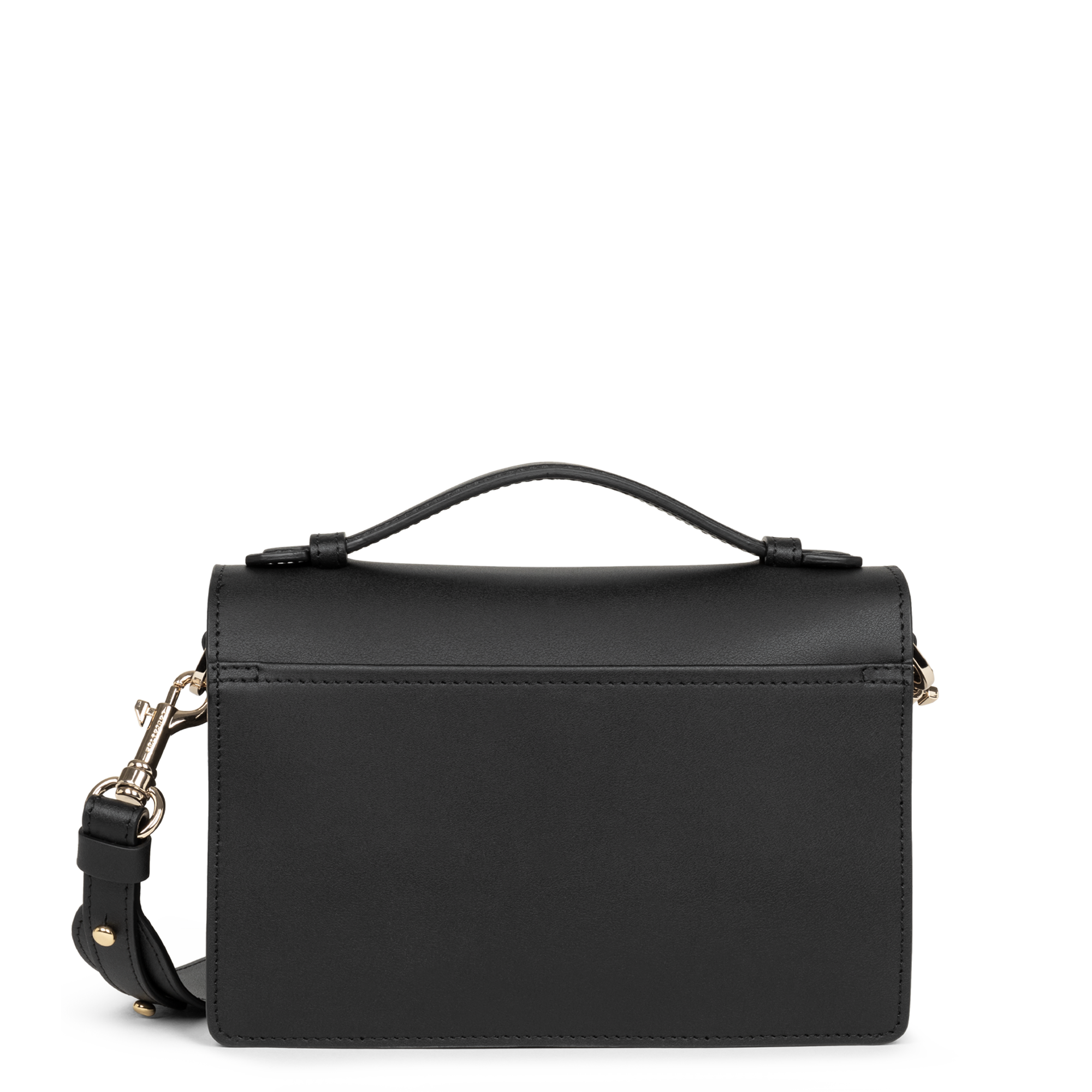 SAC TROTTEUR LANCASTER X ZOÉ MANON 480-010 NOIR www.solene-maroquinerie.fr 3