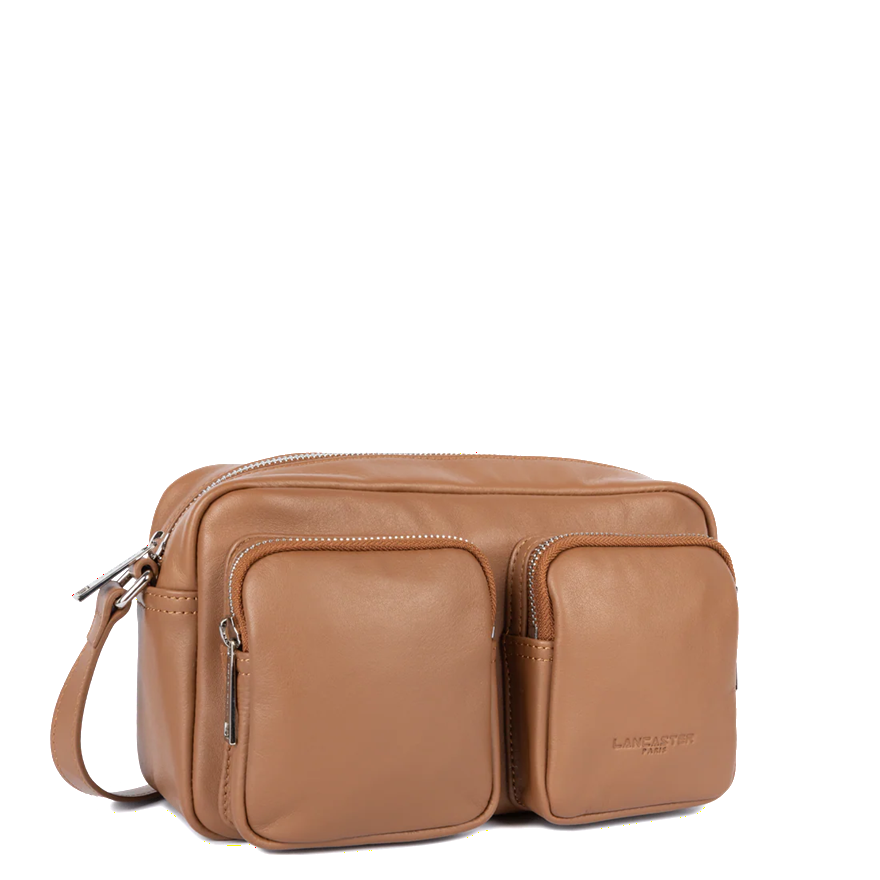SAC TROTTTEUR LANCASTER SOFT CARAMELLA 572-006 CAMEL www.solene-maroquinerie.fr 2
