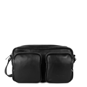 SAC TROTTTEUR LANCASTER SOFT CARAMELLA NOIR 572-006 NOIR www.solene-maroquinerie.fr