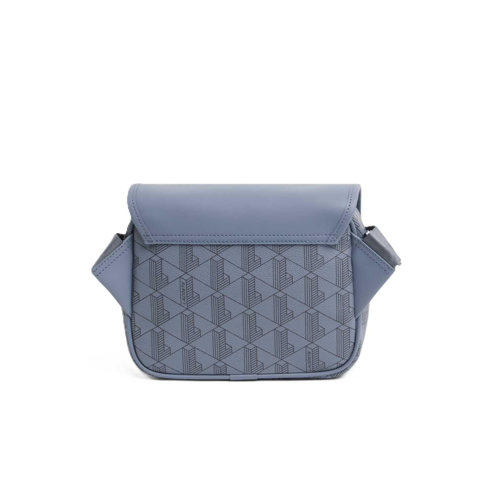 SACOCHE A RABAT CLIPSÉ THE BLEND LACOSTE MONO FOLKSTONE GRAY ABIME NH3787LX T22 www.solene-maroquinerie.fr 2