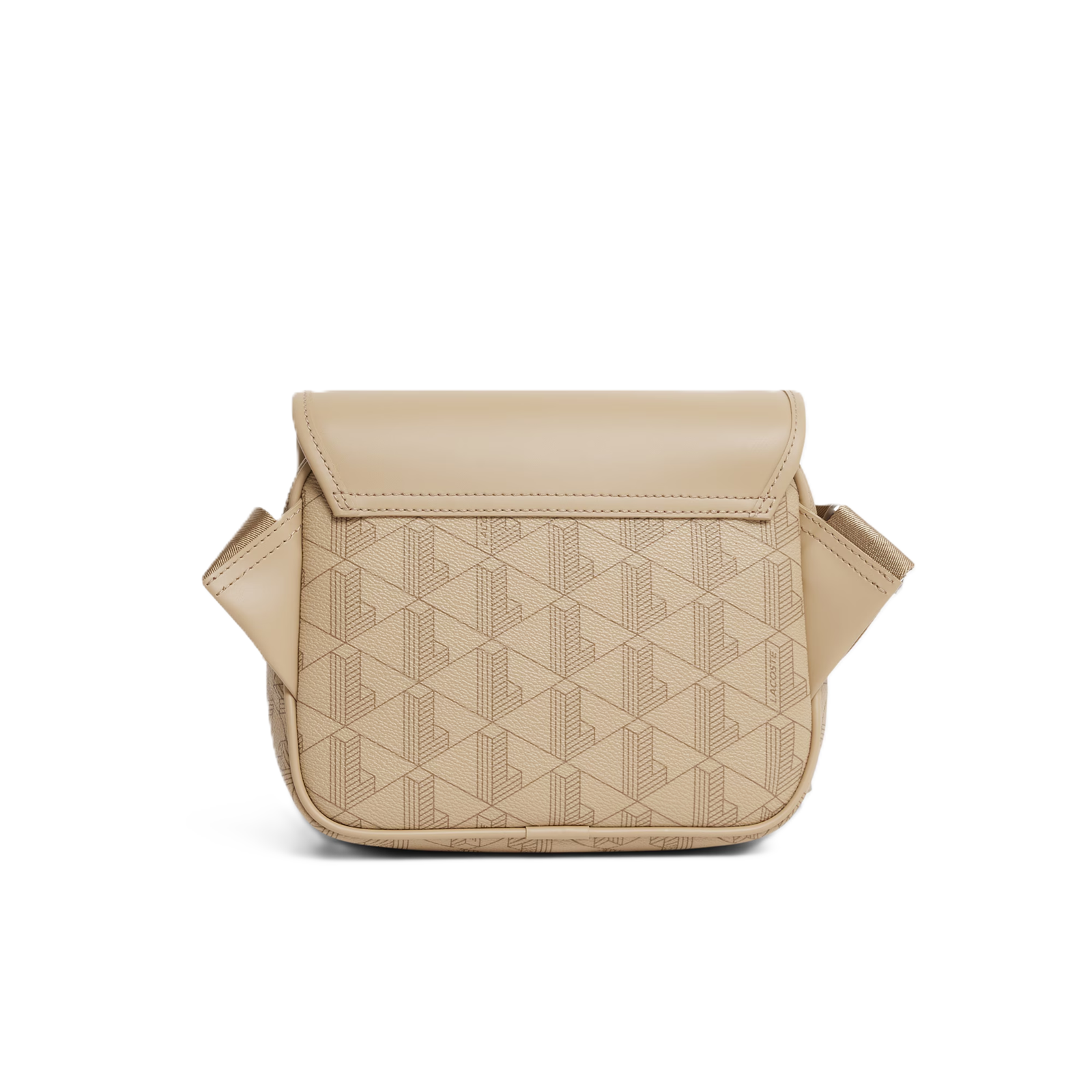 SACOCHE A RABAT CLIPSÉ THE BLEND LACOSTE MONO VIENNOIS OTTER NH3787LX R59 www.solene-maroquinerie.fr 3