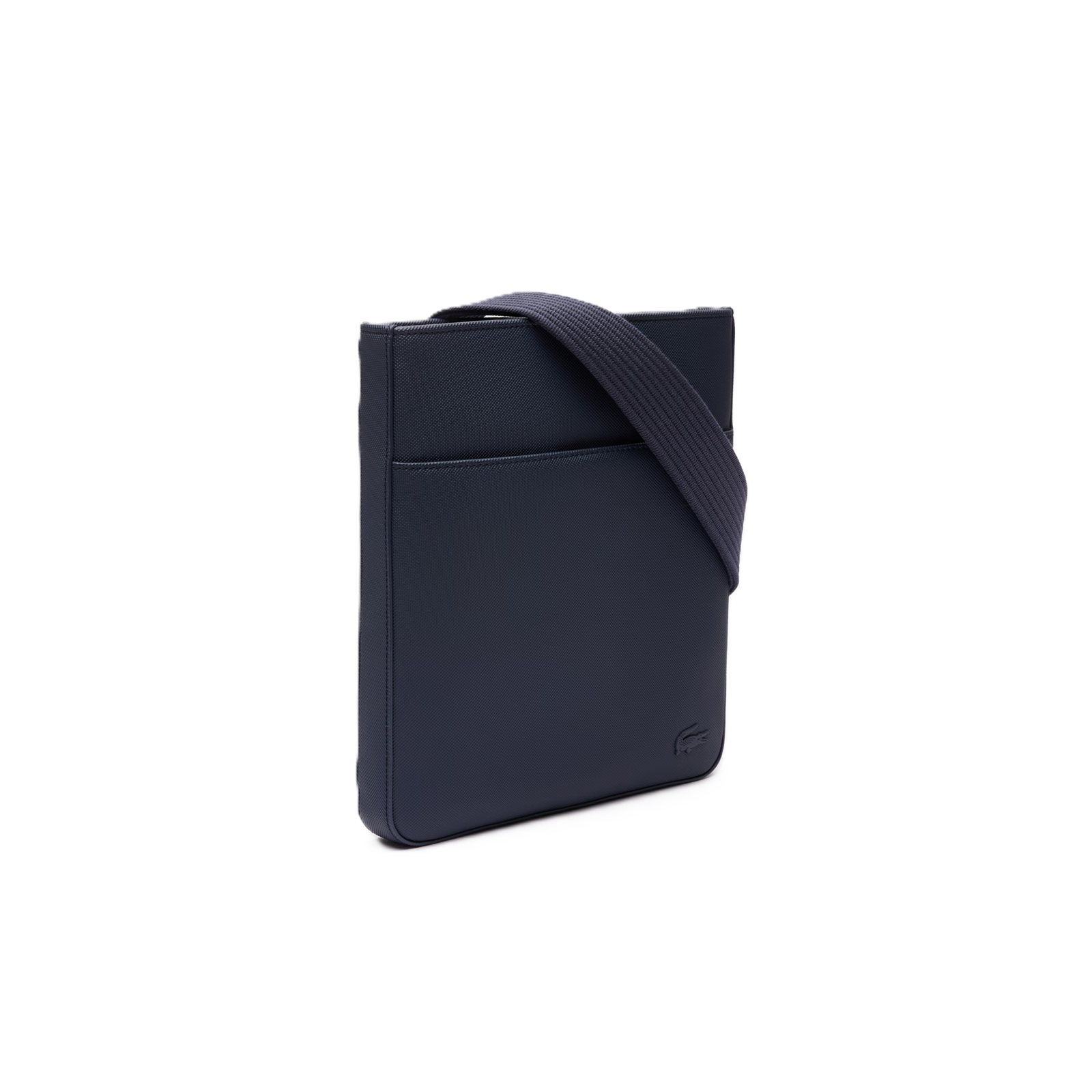 SACOCHE PLATE MEN'S CLASSIC LACOSTE MARINE NH4424HC 021 www.solene-maroquinerie.fr 2