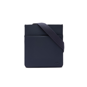SACOCHE PLATE MEN'S CLASSIC LACOSTE MARINE NH4424HC 021 www.solene-maroquinerie.fr