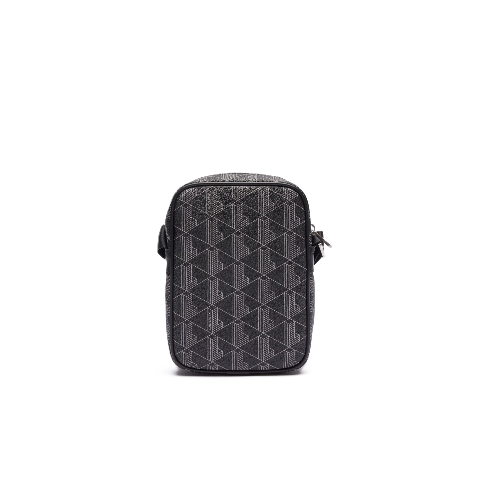 SACOCHE THE BLEND LACOSTE MONOGRAM NOIR GRIS NH4411LX H45 www.solene-maroquinerie.fr 2