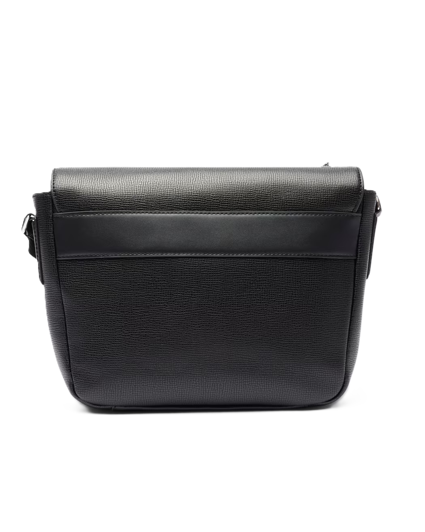 SACOCHEA RABAT EN CUIR LACOSTE OSSIAN NOIR NH5049OI 000 www.solene-maroquinerie.fr 3