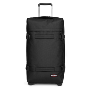 Valise large à 2 roues avec 2 compartiments principaux et serrure TSA EASTPAK TRANSIT'R L EK0A5BA9 008 BLACK www.solene-maroquinerie.fr