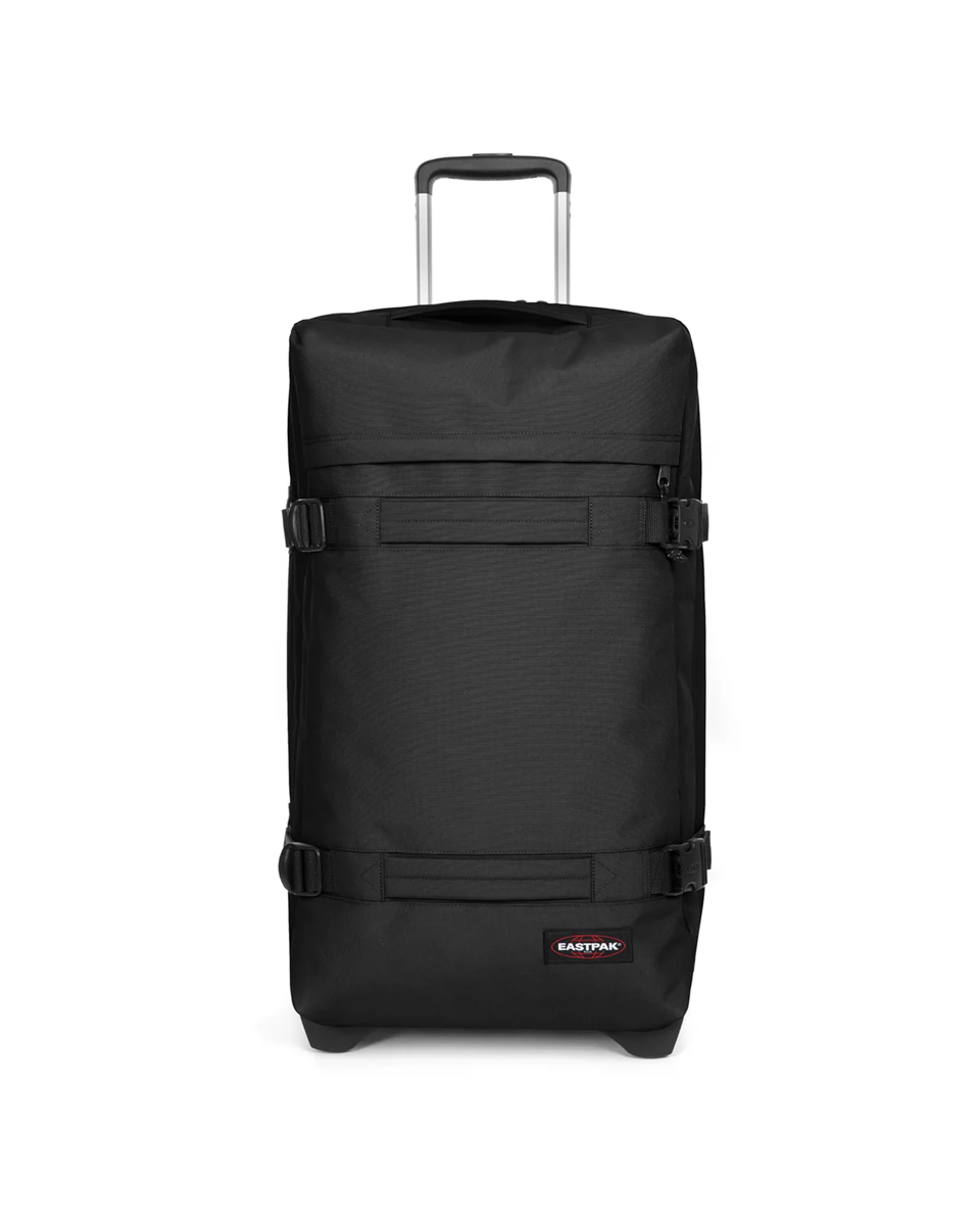 Valise large à 2 roues avec 2 compartiments principaux et serrure TSA EASTPAK TRANSIT'R L EK0A5BA9 008 BLACK www.solene-maroquinerie.fr