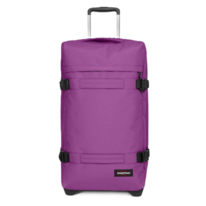Valise large à 2 roues avec 2 compartiments principaux et serrure TSA EASTPAK TRANSIT'R L EK0A5BA9 5S8 FIG PURPLE www.solene-maroquinerie.fr