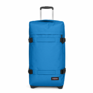 Valise moyenne à 2 roues avec 2 compartiments principaux et serrure TSA EASTPAK TRANSIT'R M EK0A5BA8 8Y1 AURORA BLUE www.solene-maroquinerie.fr
