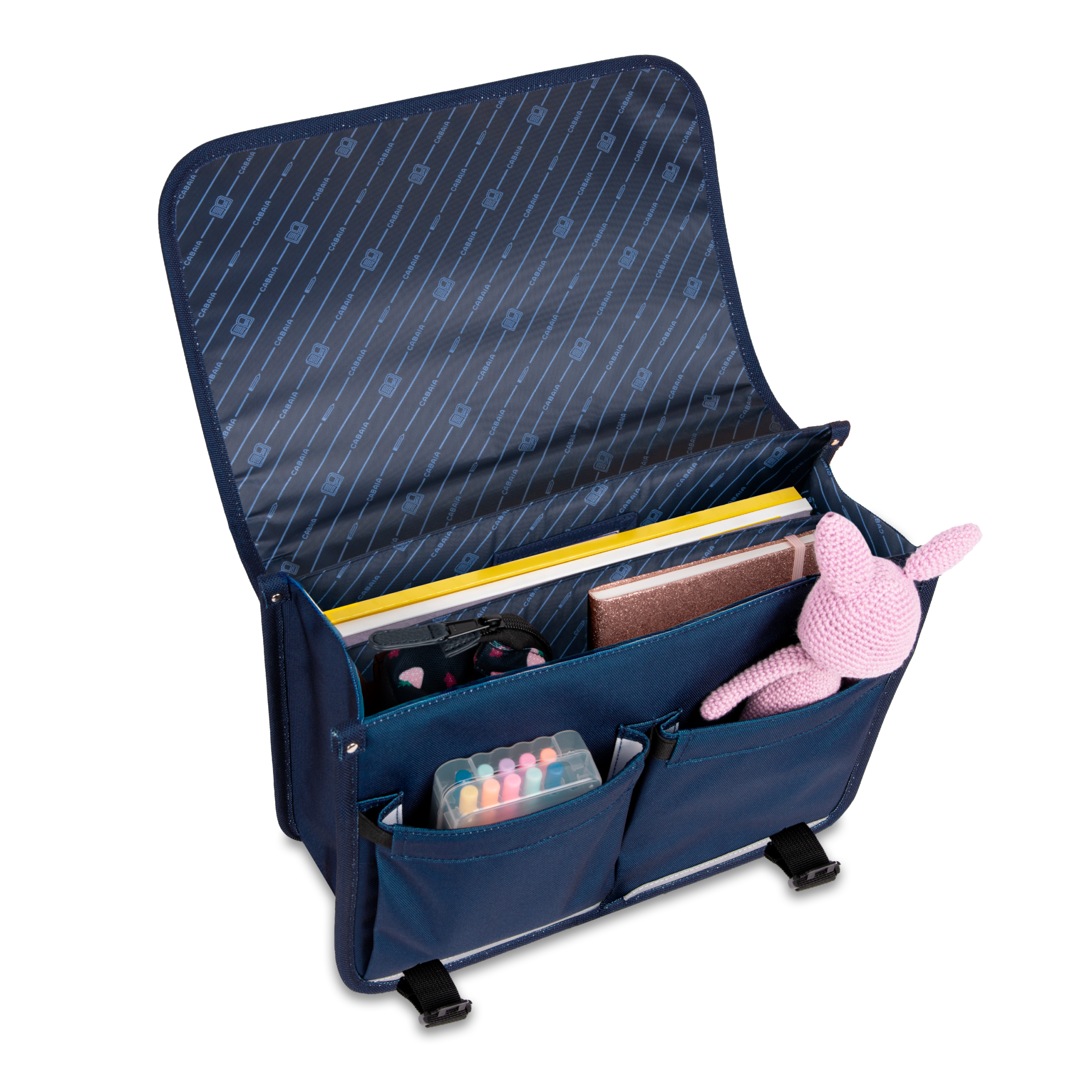CARTABLE DISCOVER CABAIA MEDIUM CAPRI www.solene-maroquinerie.fr 2